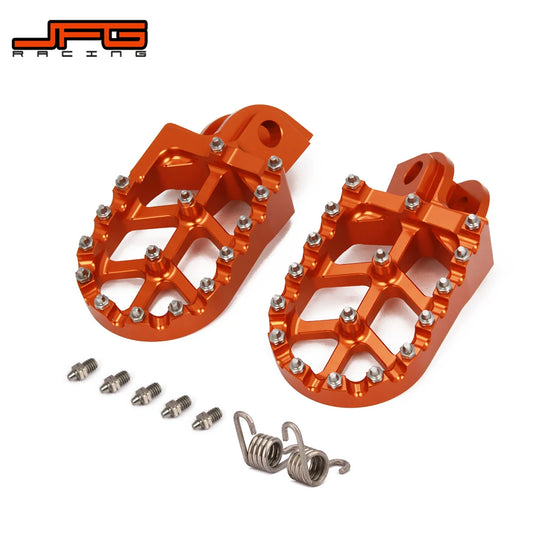 KTM Foot Pegs 65–530 | SX, EXC, XCF, Adventure/MX