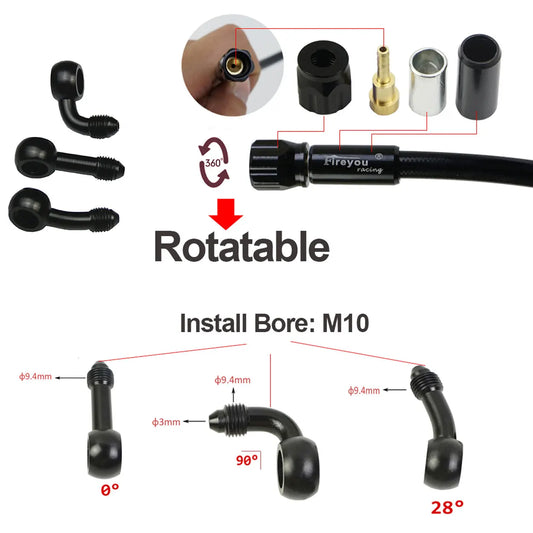 AN3 Braided Brake Hose | Hydraulic Clutch & Brake Line