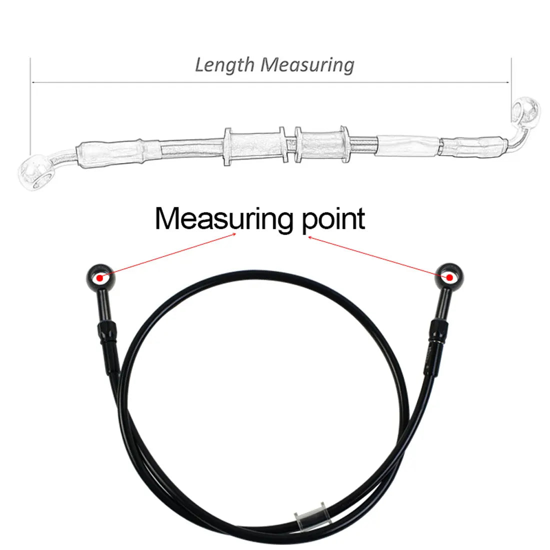 AN3 Braided Brake Hose | Hydraulic Clutch & Brake Line
